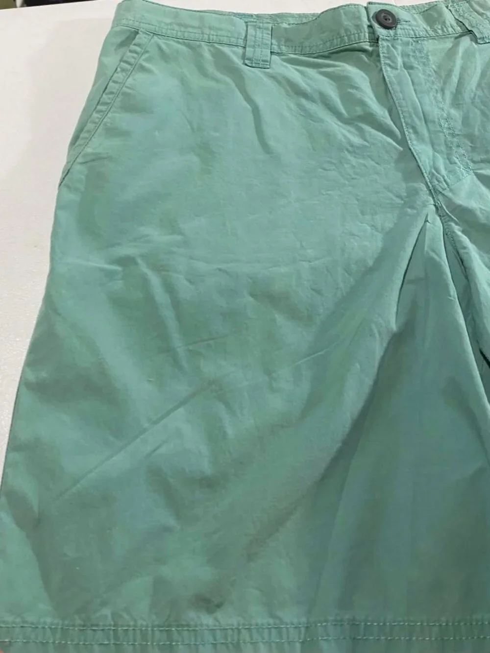 Columbia Sportswear Mint Green Casual Cargo Shorts Men's Size